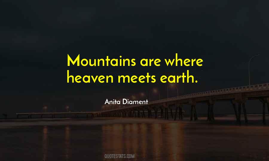 Heaven Meets Earth Quotes #1232548