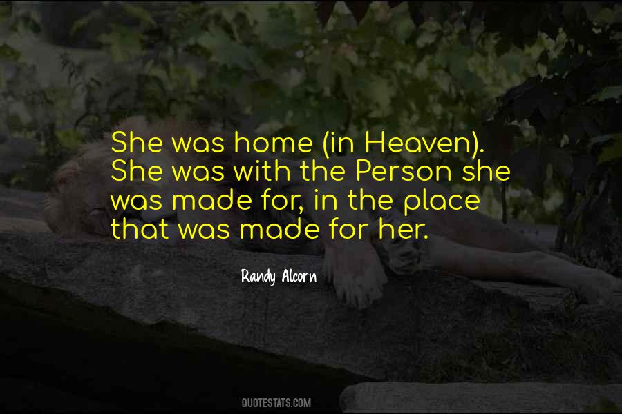 Heaven Randy Alcorn Quotes #360395