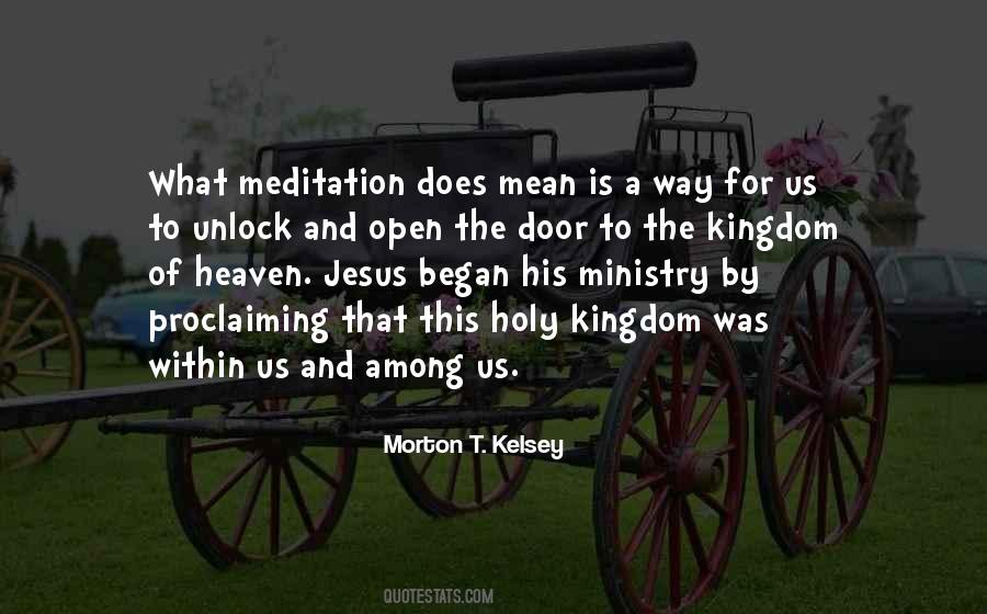 Heaven's Door Quotes #1529662