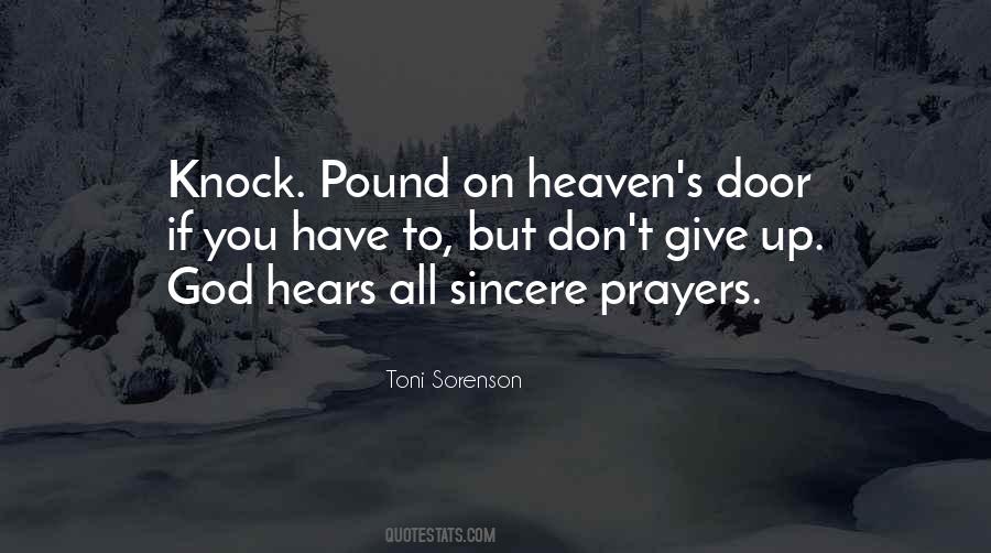 Heaven's Door Quotes #520066