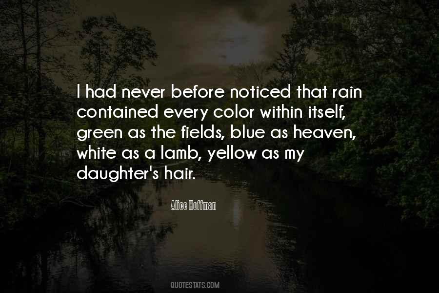 Heaven's Rain Quotes #1860313