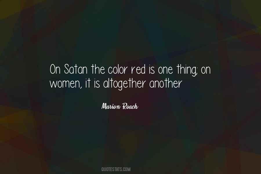 Quotes About The Color Red #1164926