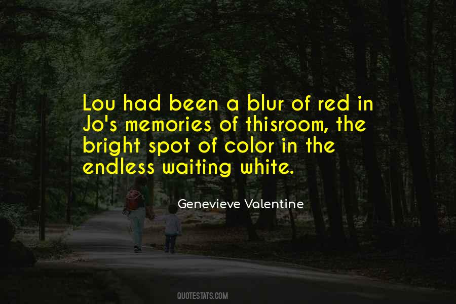 Quotes About The Color Red #1337023