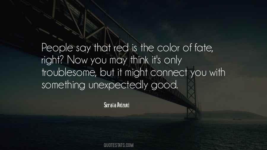 Quotes About The Color Red #1646536