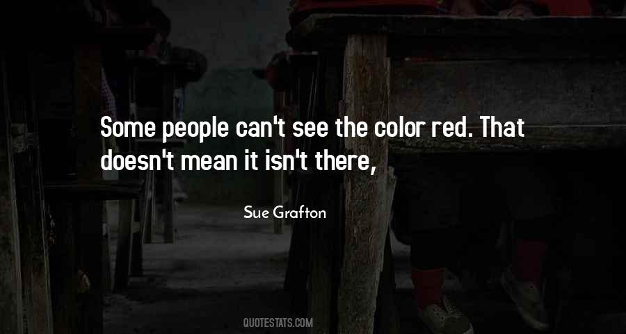 Quotes About The Color Red #576516