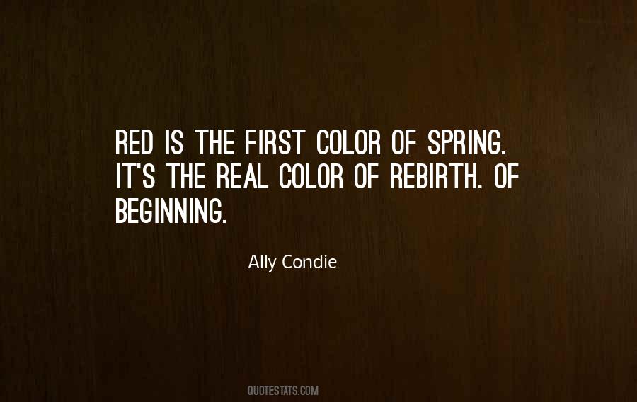 Quotes About The Color Red #846734