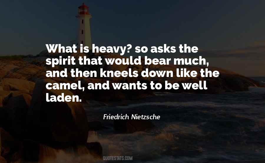 Heavy Laden Quotes #146915
