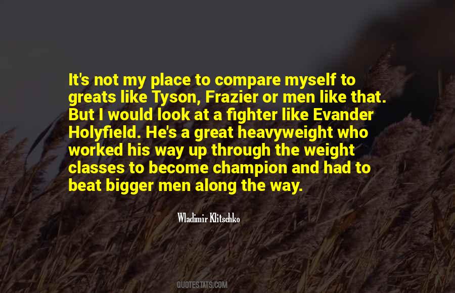 Heavyweight Champion Quotes #1162084