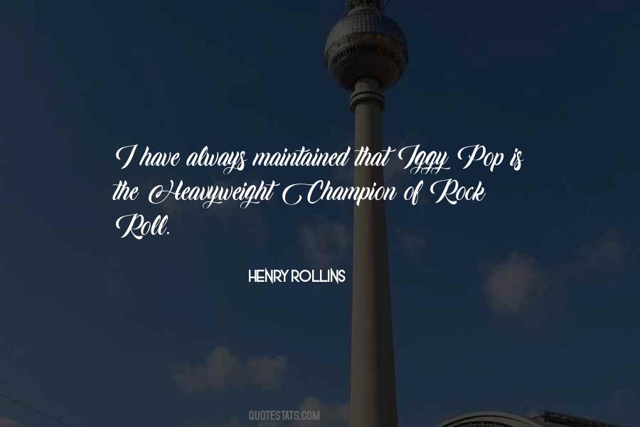 Heavyweight Champion Quotes #314277