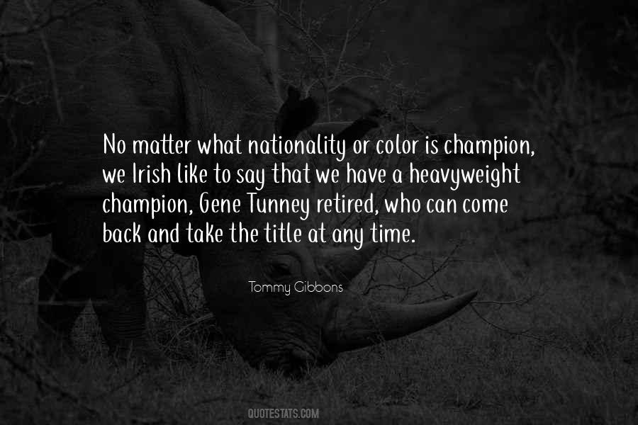 Heavyweight Champion Quotes #655885