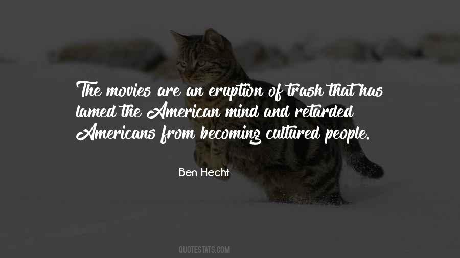 Hecht Quotes #1136246