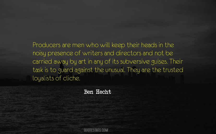 Hecht Quotes #728531