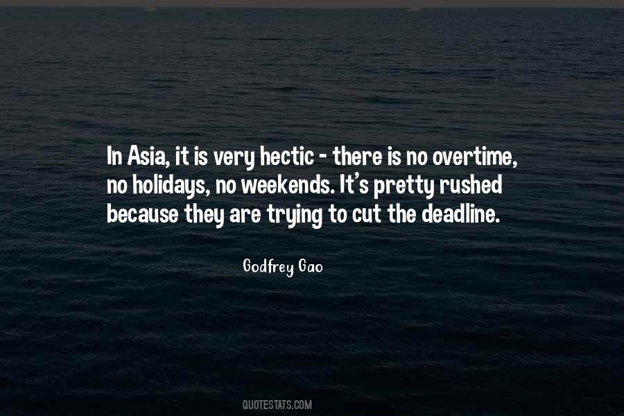 Hectic Quotes #343459
