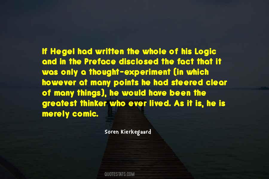 Hegel's Quotes #193277