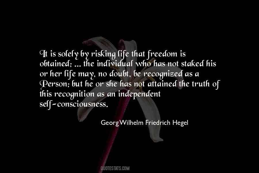 Hegel's Quotes #408490