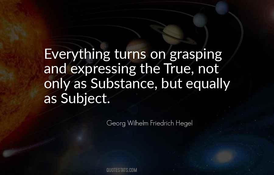 Hegel's Quotes #632930