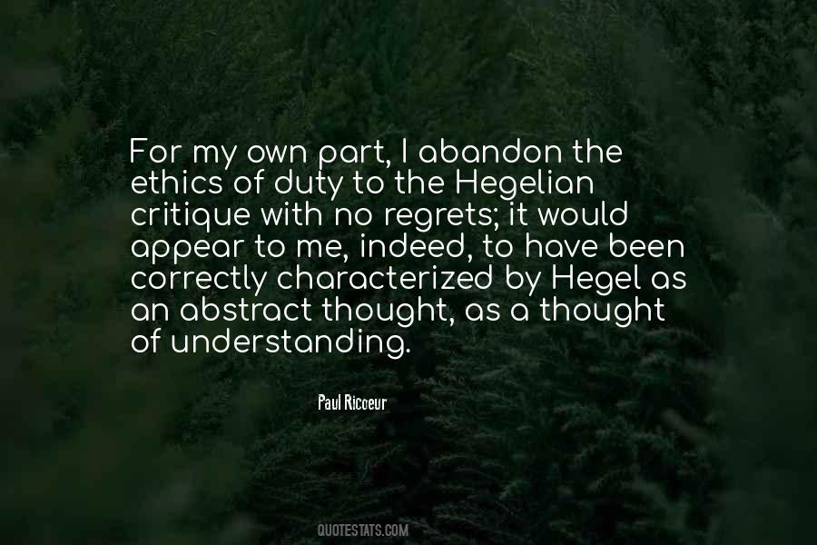 Hegelian Quotes #710890