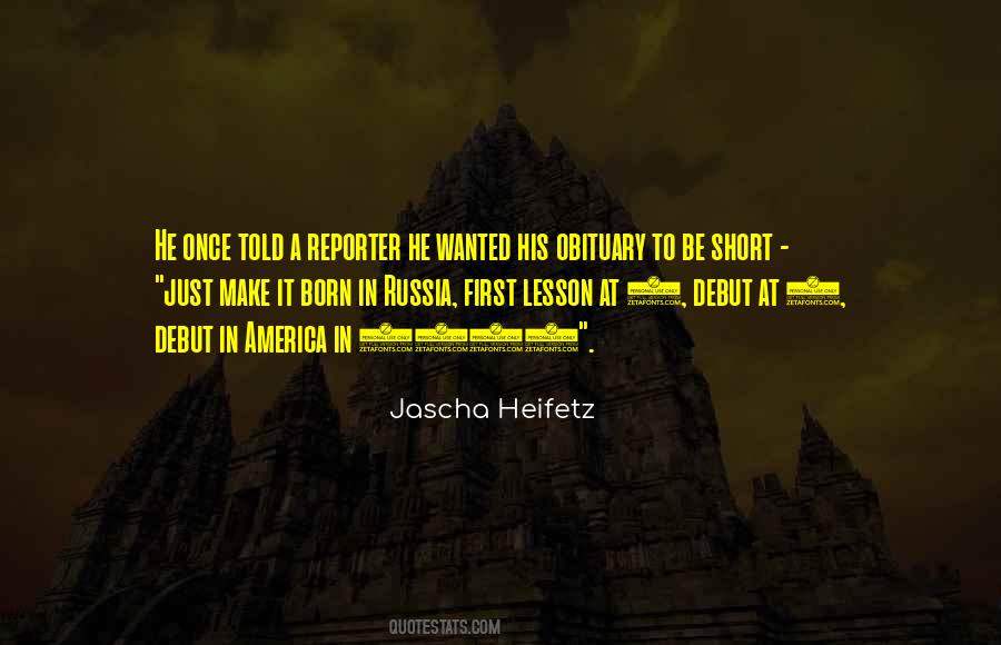 Heifetz Quotes #640191