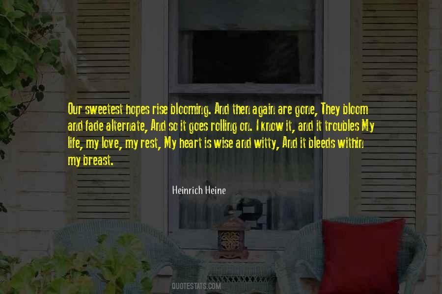 Heinrich Heine Love Quotes #647785