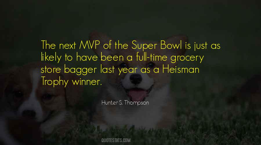 Heisman Trophy Winner Quotes #1709685