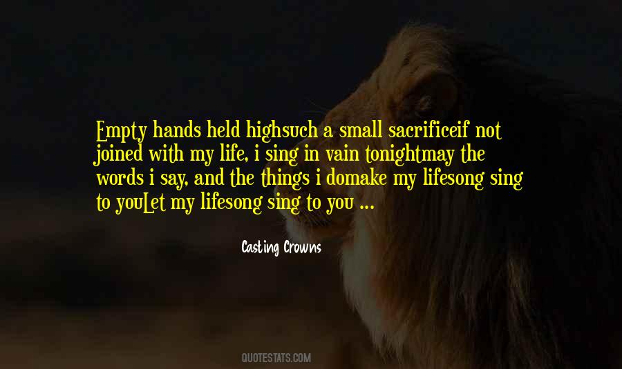 Held Hands Quotes #24701