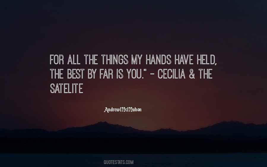 Held Hands Quotes #448786