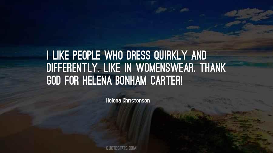 Helena Bonham Quotes #98088