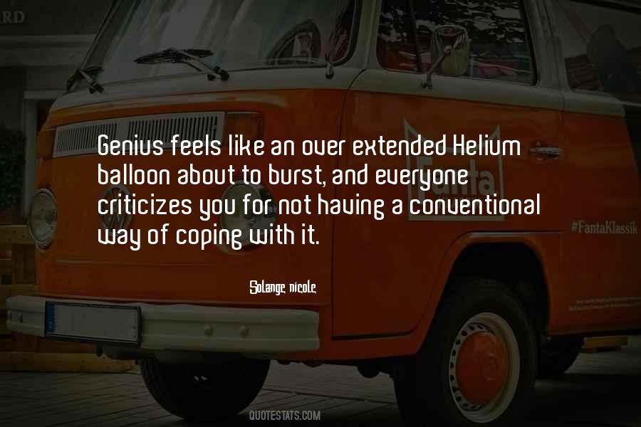 Helium Balloon Quotes #1017735