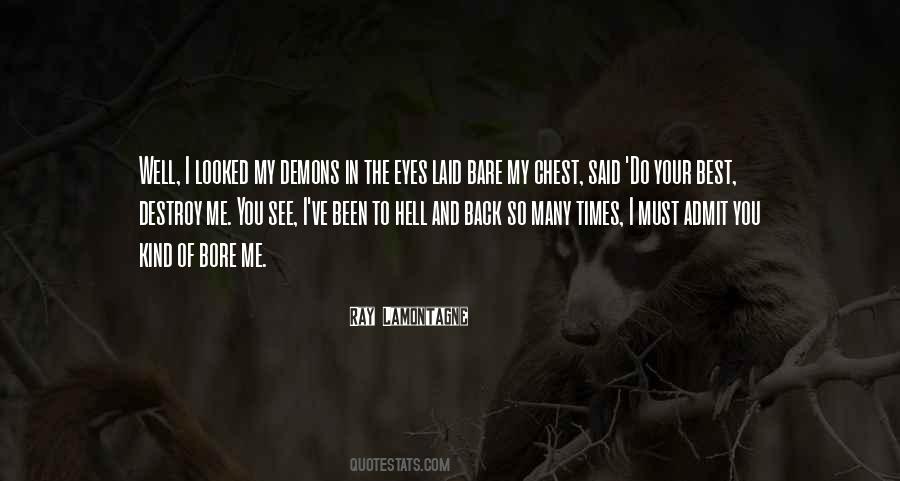 Hell And Back Again Quotes #222238