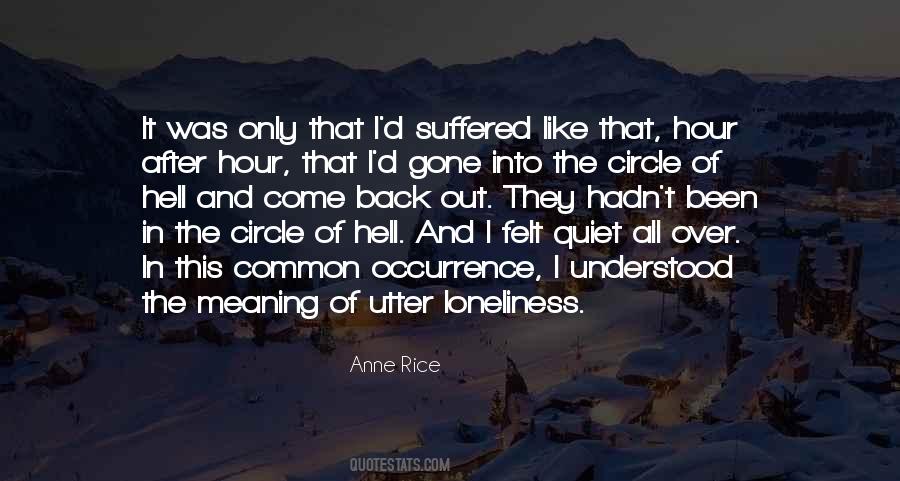 Hell And Back Again Quotes #241468
