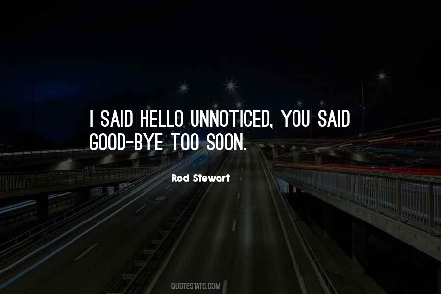 Hello Hello Quotes #19736