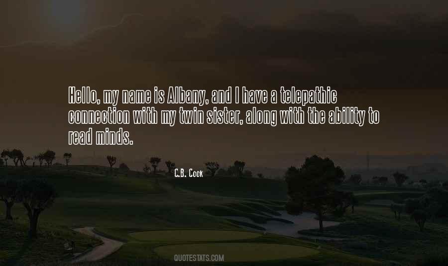 Hello My Name Is Quotes #113220