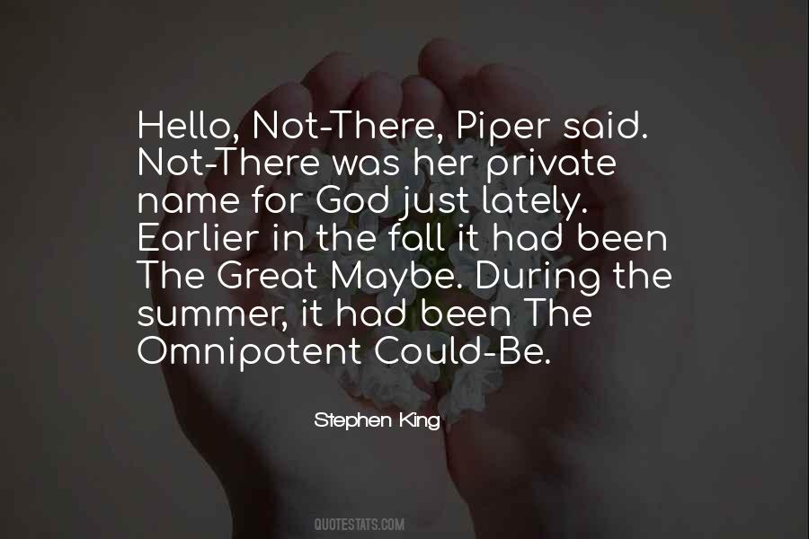 Hello My Name Is Quotes #602736