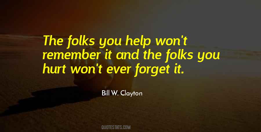 Help Me To Forget Quotes #719092