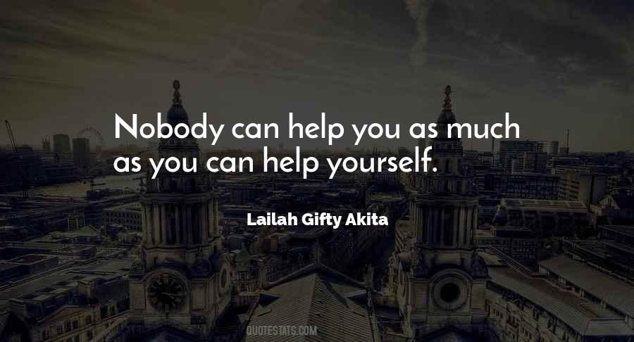 Help Yourself Quotes #1355109