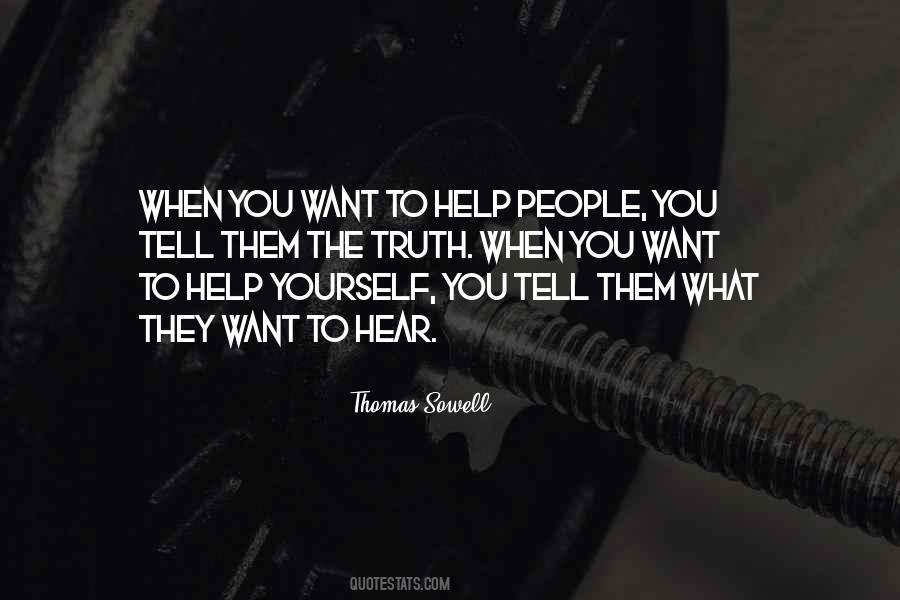 Help Yourself Quotes #1847723