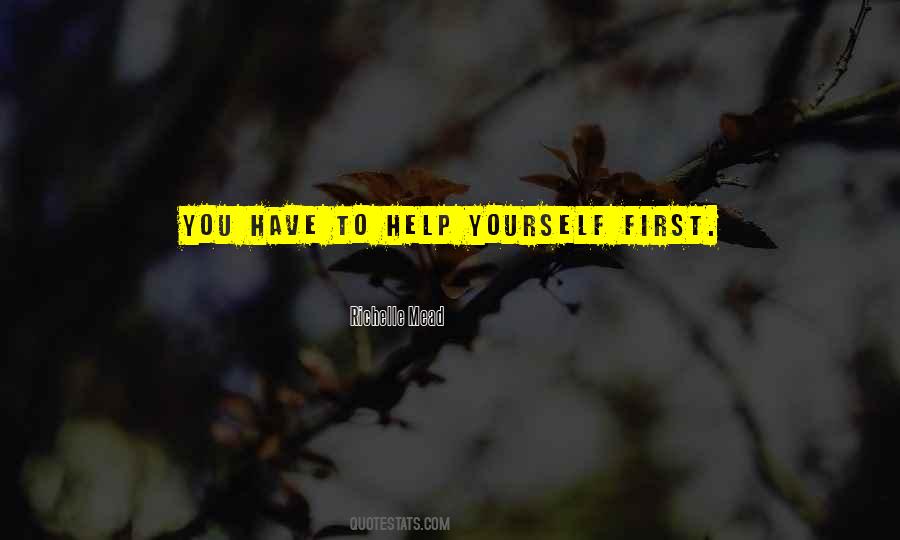 Help Yourself Quotes #480162