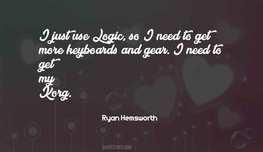 Hemsworth Quotes #247242