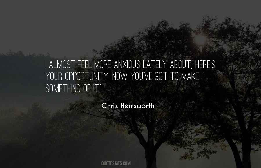 Hemsworth Quotes #402900