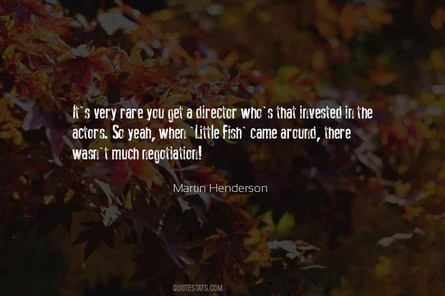 Henderson Quotes #249190