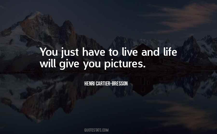 Henri Cartier Quotes #406743