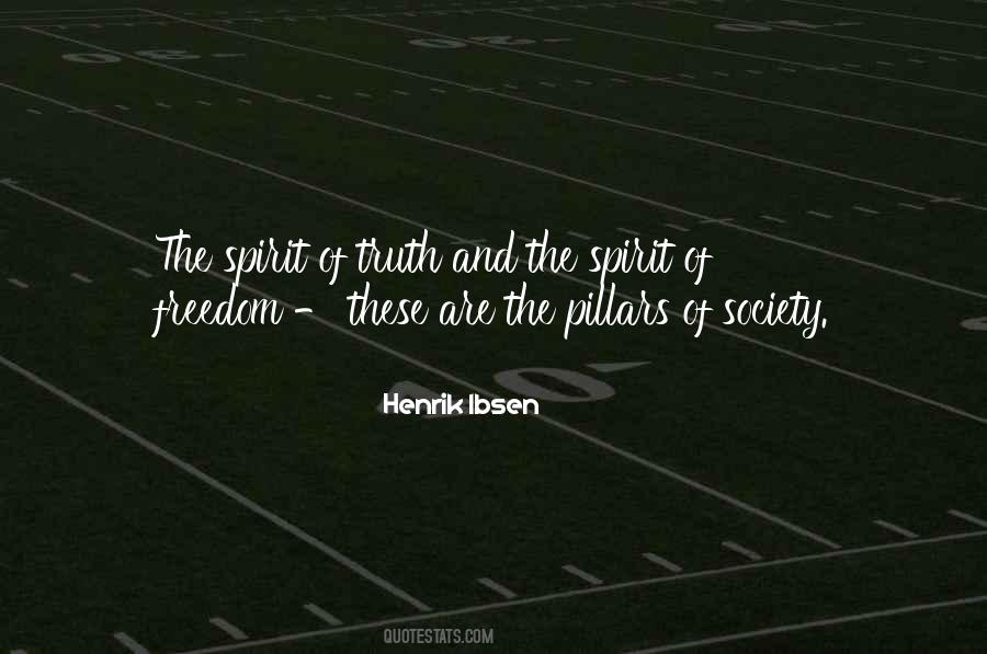 Henrik Ibsen Freedom Quotes #392897