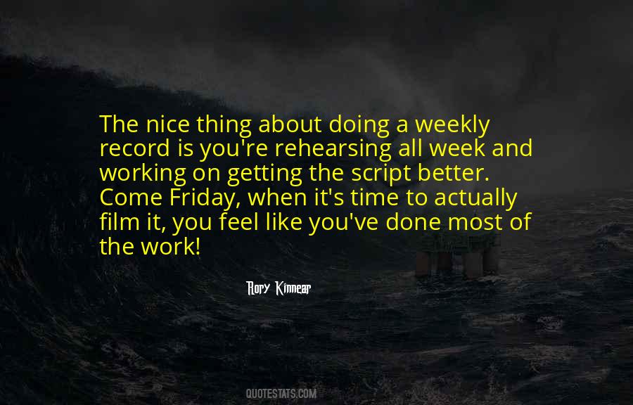 Quotes About Friday And Work #1815705