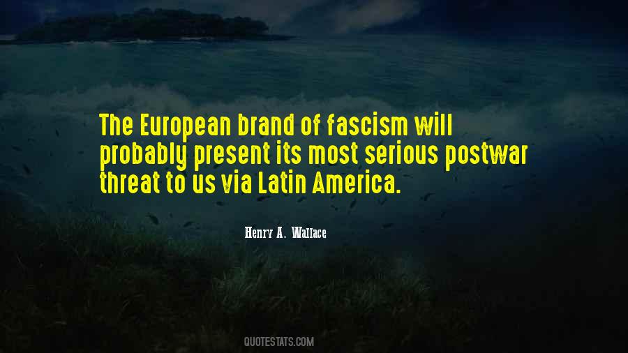 Henry Wallace Quotes #1877527