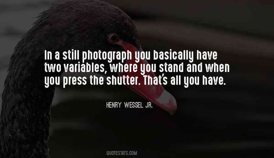 Henry Wessel Quotes #31642