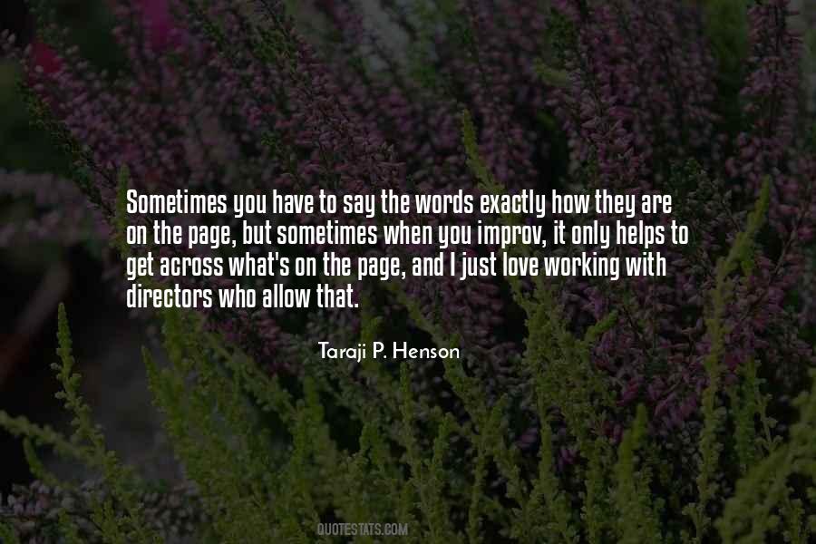 Henson Quotes #366355