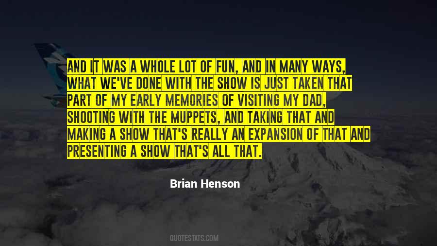 Henson Quotes #76874