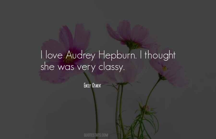 Hepburn Quotes #1053532