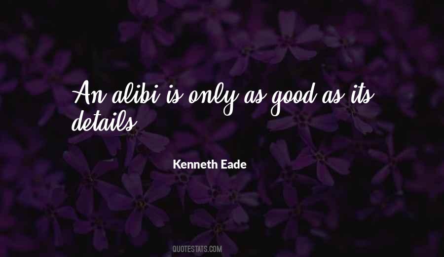 Her Alibi Quotes #370114