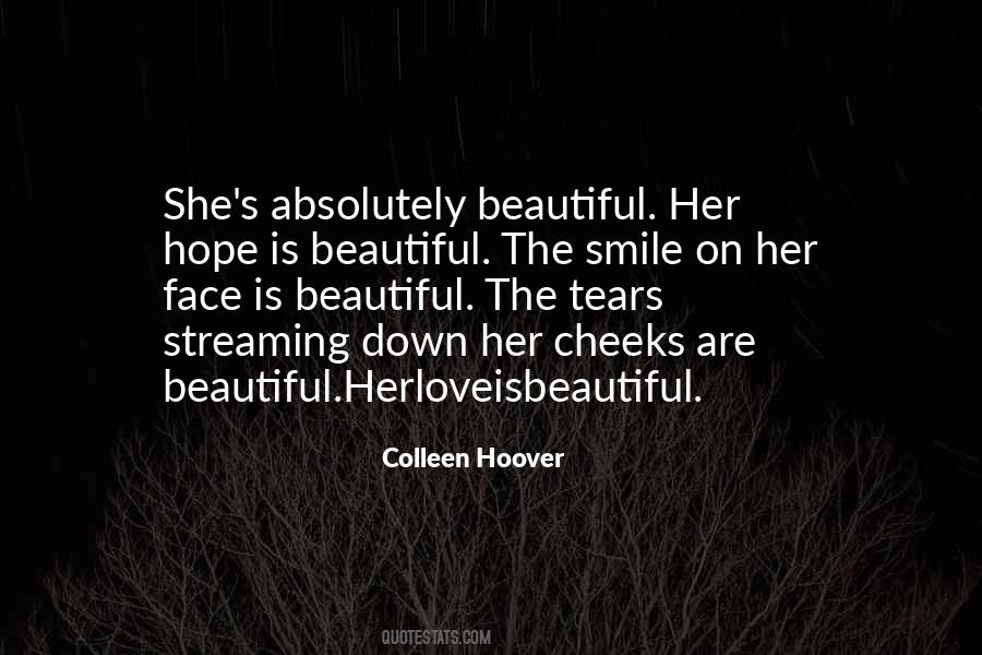 Her Beautiful Face Quotes #1210167